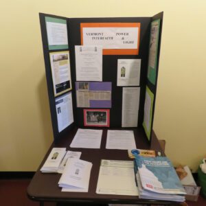 A small exhibit